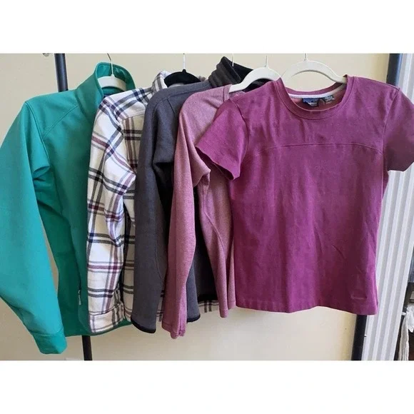 Patagonia Women's Bundle 5 PCS Jacket Fleece Shirts Size S/XS Outdoor Lot Deal - Picture 2 of 16